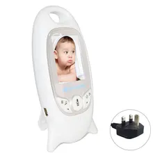 2 дюйма Baby наблюдения устройство 2,4 ГГц Цвет ЖК-дисплей Беспроводной аудио Двусторонняя обратная связь Ночное видение EU/UK розетки