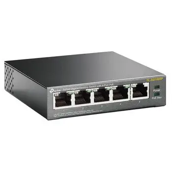 

Desktop Switch TP-Link SG1005P LAN PoE Grey