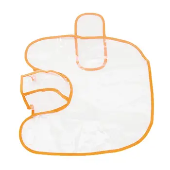 

M Size Pet Jacket for Rain Dog Transparent Raincoat Adjuastable Waterproof Coat for Dogs Hooded Windproof Design Raincoat