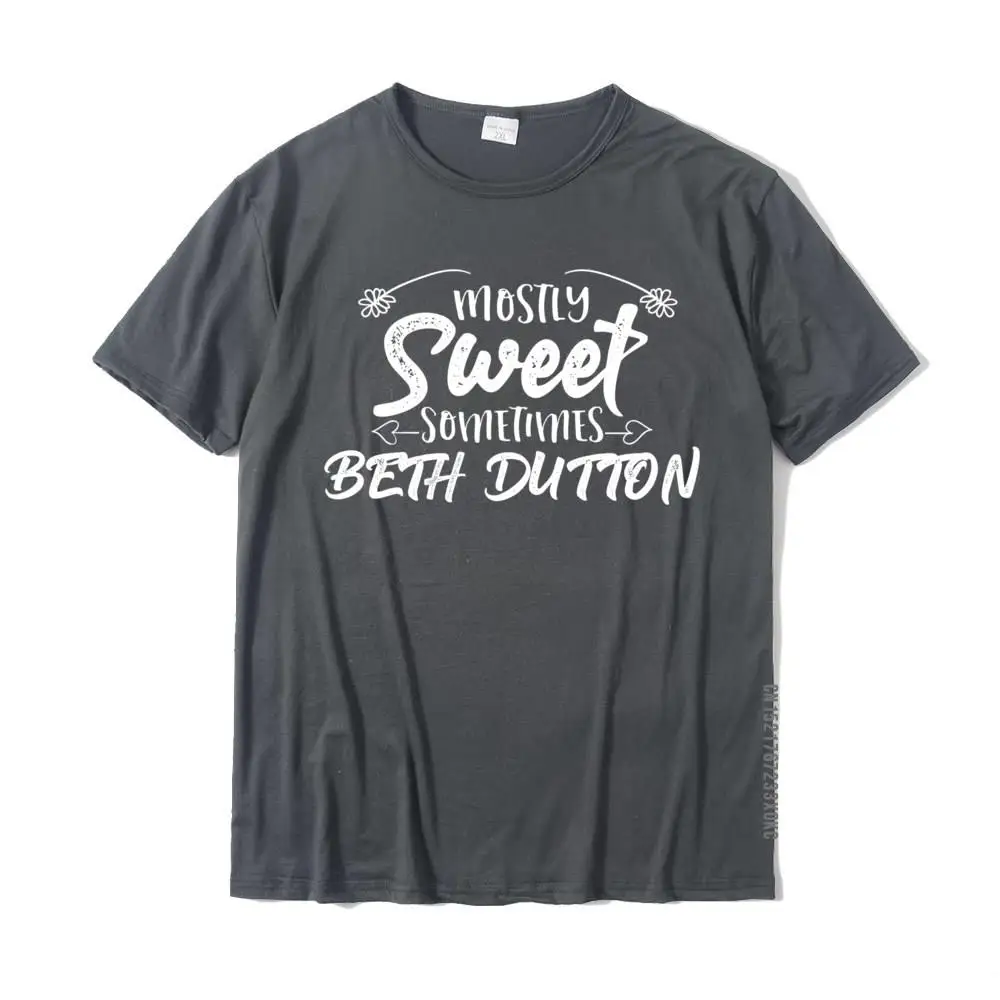 Party T-shirts 2021 Popular Short Sleeve Hip hop Pure Cotton Round Collar Men Tops & Tees Casual T Shirts Mother Day Mostly Sweet Sometimes Dutton - Funny Beth Gifts Yellowstone Long Sleeve T-Shirt__MZ21958 carbon