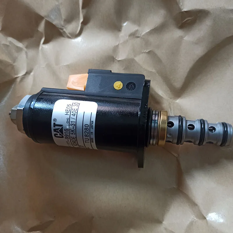 

Original 111-9916 1119916 Excavator Hydraulic Pump Solenoid Valve for Caterpillar Excavator CAT 320D E320B E320C Excavator Parts