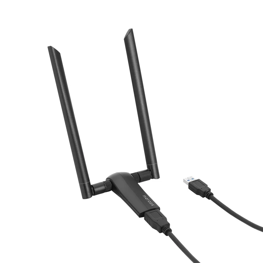 Meross WMA265 AC1200 беспроводной USB адаптер супер скорость USB 3,0 Wi-Fi адаптер WiFi ключ для ПК ноутбуков планшетов