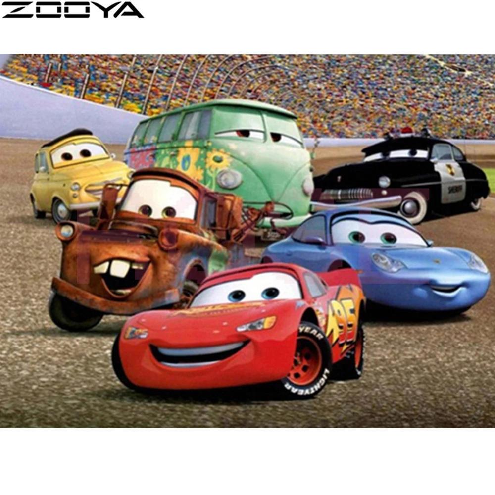 

5D Diamond Embroidery Disney Diy Full Square Drill Rhinestone Pictures Diamond Painting Sale Mosaic Cartoon Car Decoration F333