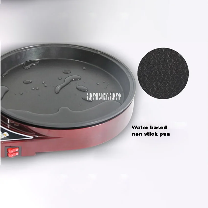 CBF-10 Single Side Non-Stick Electric Frying Pan Pancake Baking Machine Non Suspension Electric Grill Pizza Baking Pan