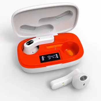 

New H22T TWS Wireless In-ear Bluetooth 5.0 Headset Stereo Noise Reduction Earphone Sports Game Earphone With LED Digital Display