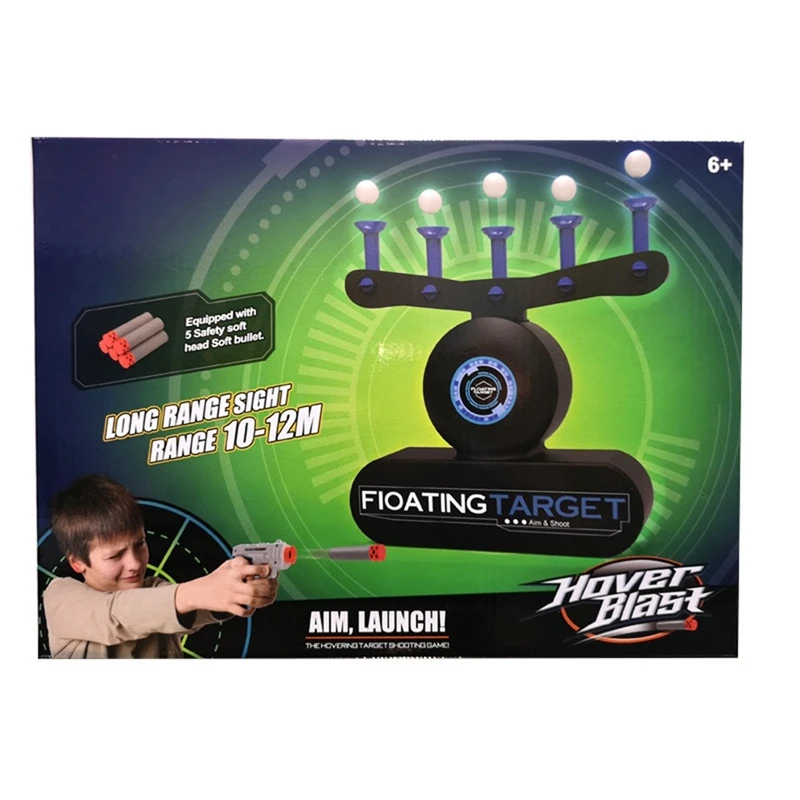 Игрушки для стрельбы USB электрически подвесные Flyball цель плавающая Airshot игра пена