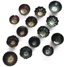 Керамика s Чай чашки Китайский Керамика мастер чашки белого и голубого цвета в стиле Кунг чашки fu маленький фарфоровый Чай чаша Чай чашки чайный сервиз аксессуары