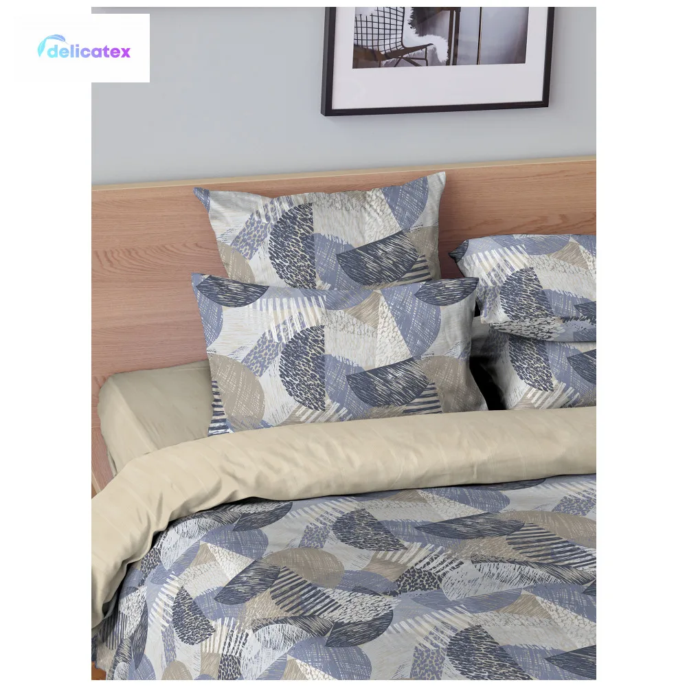 Bedding Set Delicatex 15941-1+24089-3Sydney Home Textile Bed sheets linen Cushion Covers Duvet Cove