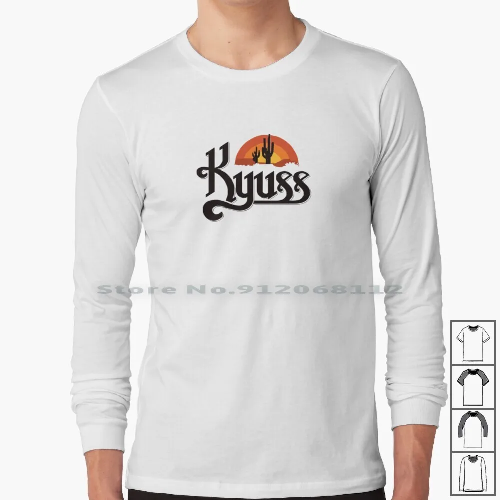 La Migliore Vendita-Maglietta A Maniche Lunghe Kyuss Kyuss Music Band Josh Homme Stoner John Garcia Metal Brant Bjork Stoner Album Chris