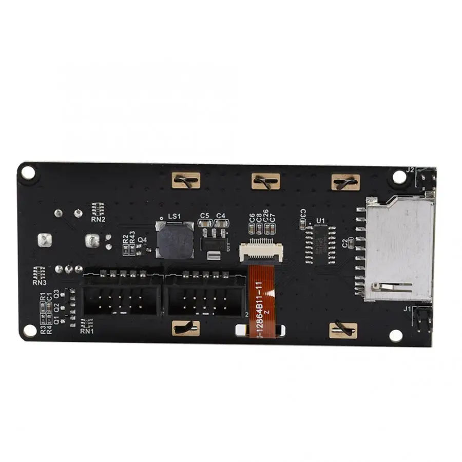 Высокое качество 3d принтер аксессуары МКС MINI12864 ЖК-дисплей с памятью держатель для карт для печати