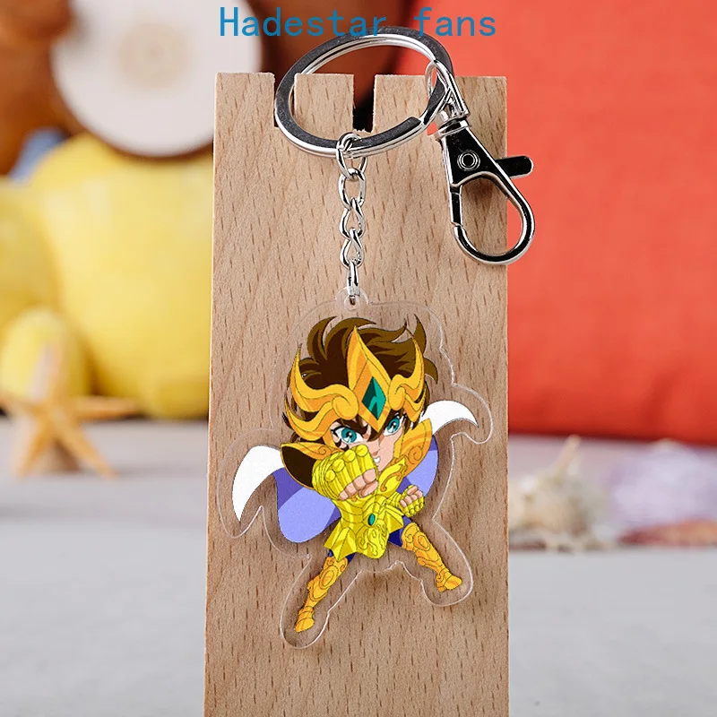 10 шт./лот аниме Saint Seiya акриловый брелок игрушка фигурка Альдебаран маска для