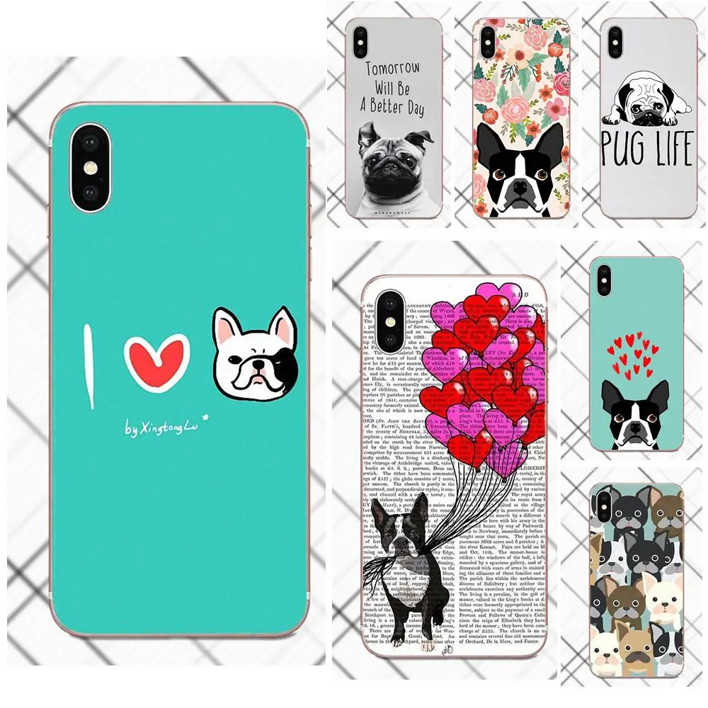Такса Doxie цветок собака бульдог Бостон терьер для huawei G8 Honor 5C 5X6 6X7 8 9 Y5II Коврики P8 P9