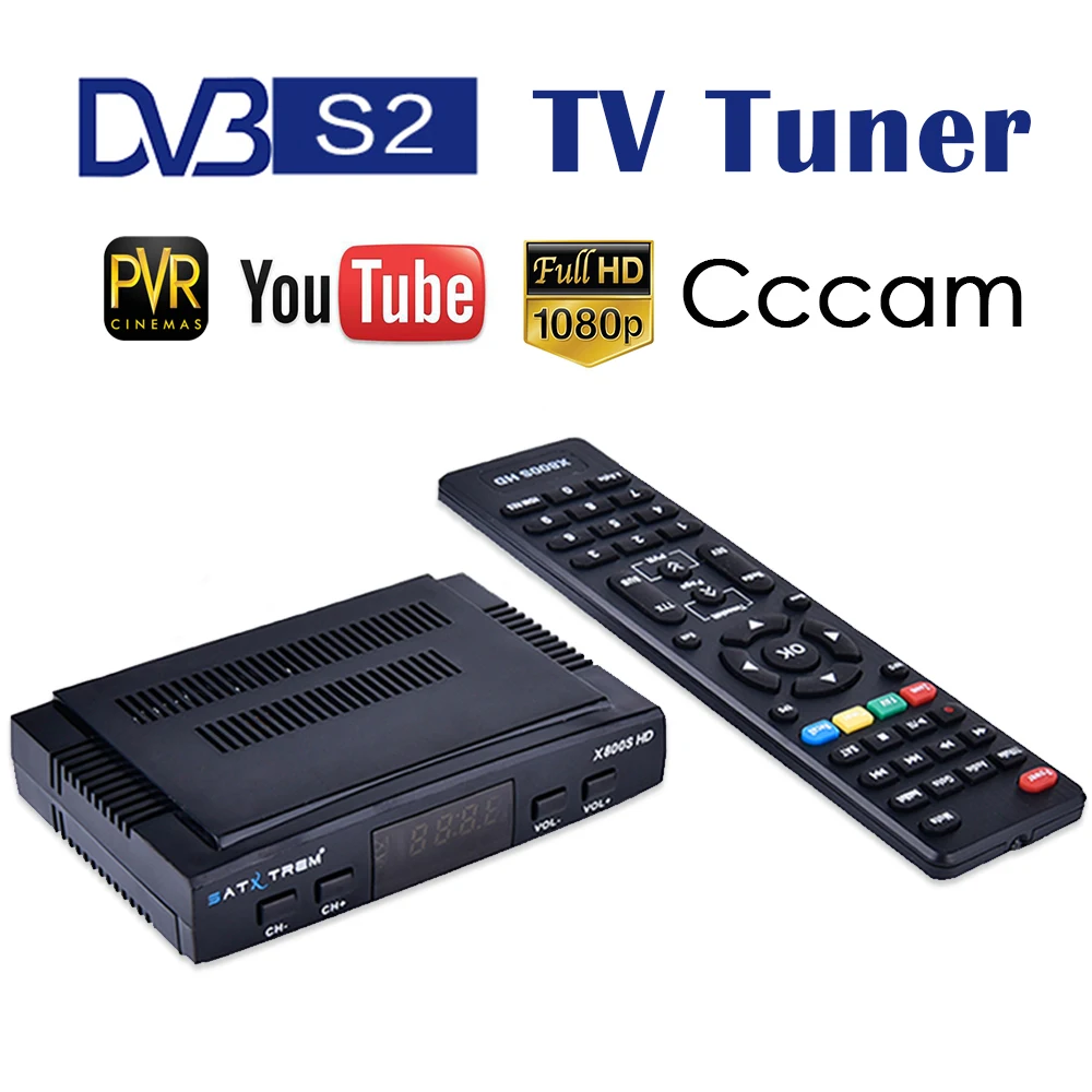 Satxtrem X800s FTA спутниковый ресивер цифровой ТВ-рецептор DVB S2 спутниковый декодер DVB-S2 ТВ-тюнер DVBS2 Европа Clines