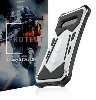 

R-JUST Dust Shock Proof Waterproof Metal Silicone Case Cover For Iphone