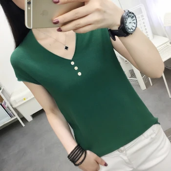 

B41638 One Size Solid Color Women Shirt