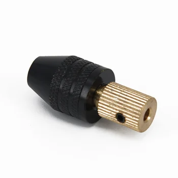 

3.17mm Electric Motor Shaft Mini Chuck Fixture Clamp 0.3mm-3.5mm Drill Bit Newly