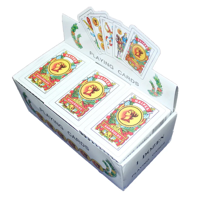 Playing Cards Plastic Playing Cards Poker Set 1 Set/50pcs Spanish Waterproof Durable