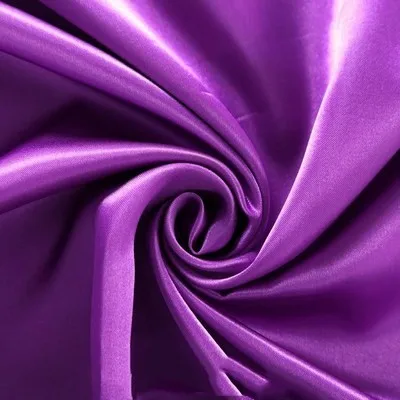Салфетка на свадьбу белая атласная скатерть квадратная скатерть накладка на стол Свадебная вечеринка украшение на день рождения отеля - Цвет: 25 purple