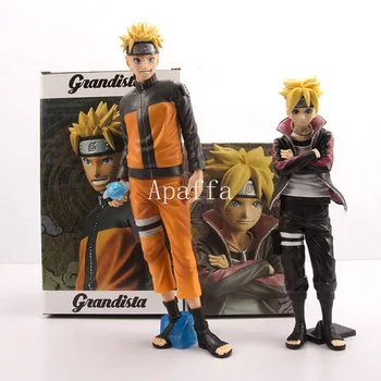 

24Cm Naruto Uzumaki Action Figure Uzumaki Boruto PVC Model Toy with Black Base Anime Uzumaki Boruto Figure Doll