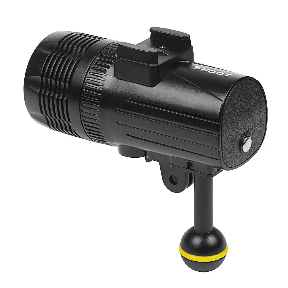 Outdoor LED Video Light For HERO7/6/5 Video Light Video Light 1000LM Waterproof Underwater Diving Flashlight R25