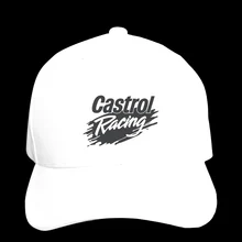 Бейсбольная кепка с логотипом Castrol, гоночный Кепка с логотипом