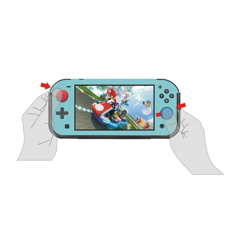 Закрепляемые чехол для Nintendo Switch Lite Mini Защитный чехол оболочка 6 игр картриджи держатель рукоятки для переключатель Lite