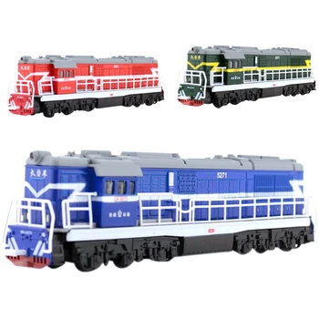 

1:50 Locomotive Alloy Model,Metal Sound and Light Back to the Car Model,Boy Toys,Children's Gifts