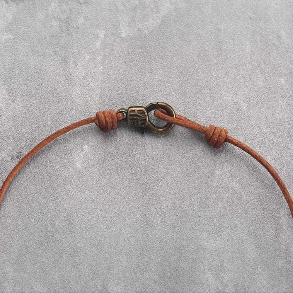 Fantastic Natural Freshwater Pearl Leather Choker Necklace Women Beaded Vintage Short Necklace Birthday Jewelry Gifts