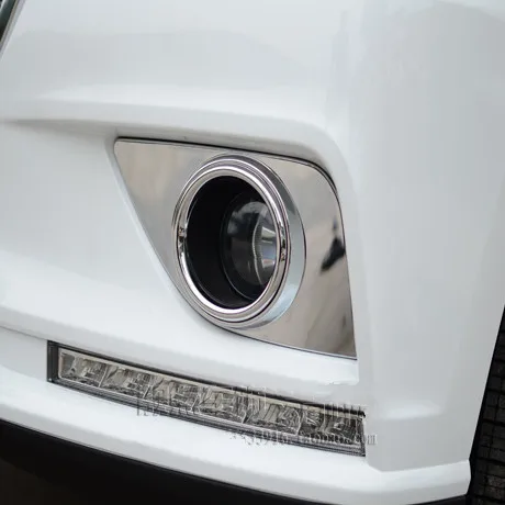 

ABS 2pcs Front Fog Light Decorated Frame For Great Wall Haval H2 Red Emblem 2014 15 16 17 18 CCA035