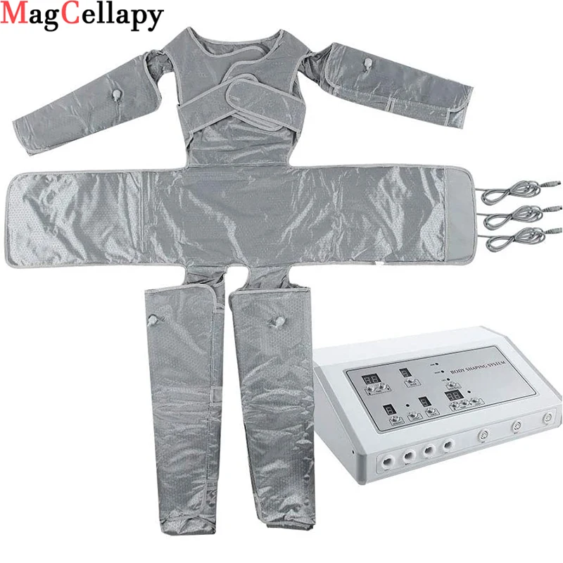 Air Pressure Massager Heating Fat Burning Full Body Conjoined Negative Pressure Massage Device Air Circulation Pump Leg Wraps