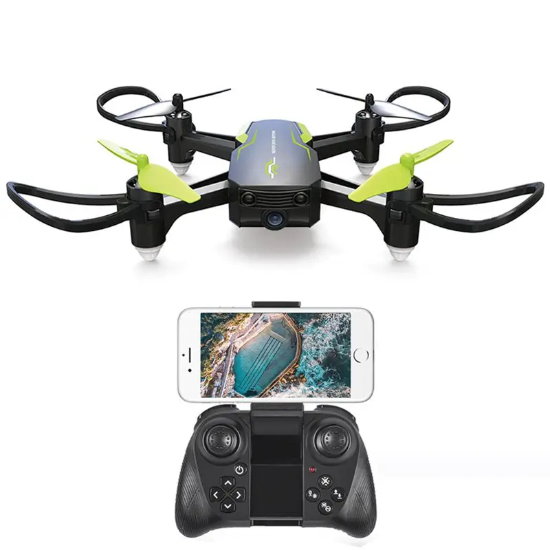 671W удержания высоты FPV Дрон HD Wifi антенна Камера 4-квадрокоптера с дистанционным управлением в режиме реального времени Радиоуправляемый вертолет Quadcopter