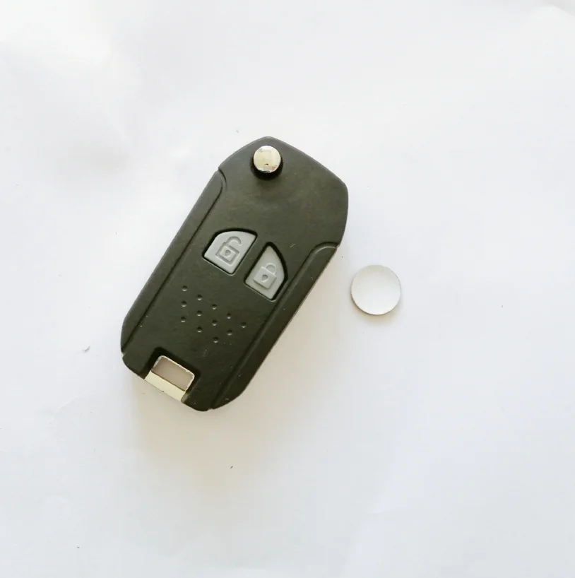 modified key С логотипом 2 BTN модифицированный откидной Складной автомобильный чехол для дистанционного ключа для SUZUKI SWIFT SX4 ALTO VITARA IGNIS JIMNY Splash - Цвет: modified key