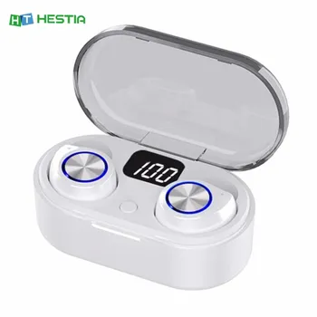 

TWS BL5.0 Bluetooth Earphone LED HD Call HiFI Sound Noise Reduction Siri Smart Earset Hands-free Mini Wireless Earbuds Earphone