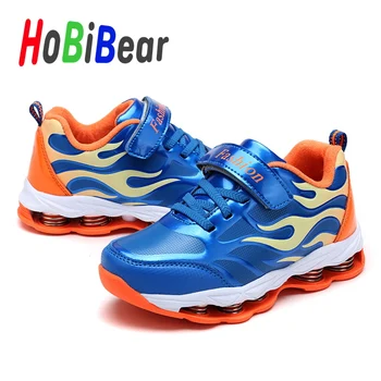 

Original Boy Running Shoes Children Dark blue Boys Casual Shoes Leather Kid Boy Flats Sneakers Comfortable Kids Designer Shoes