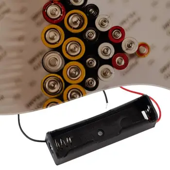 

One 18650 Battery Holder 1 Section With Line 18650 Battery Box 18650 Lithium Battery Box Single Section 3.7V