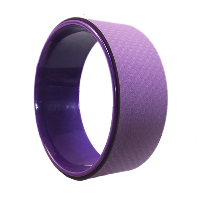 purple Колеса для йоги повышают гибкость идеальные носилки для спины улучшают изгиб спины - Цвет: purple