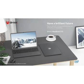 

BMAX S15 Laptop 15.6 Inch 1920 x 1080 IPS I ntel Gemini Lake N4100 Quad Core 8GB RAM LPDDR4 128GB ROM SSD Windows 10 Notebook US