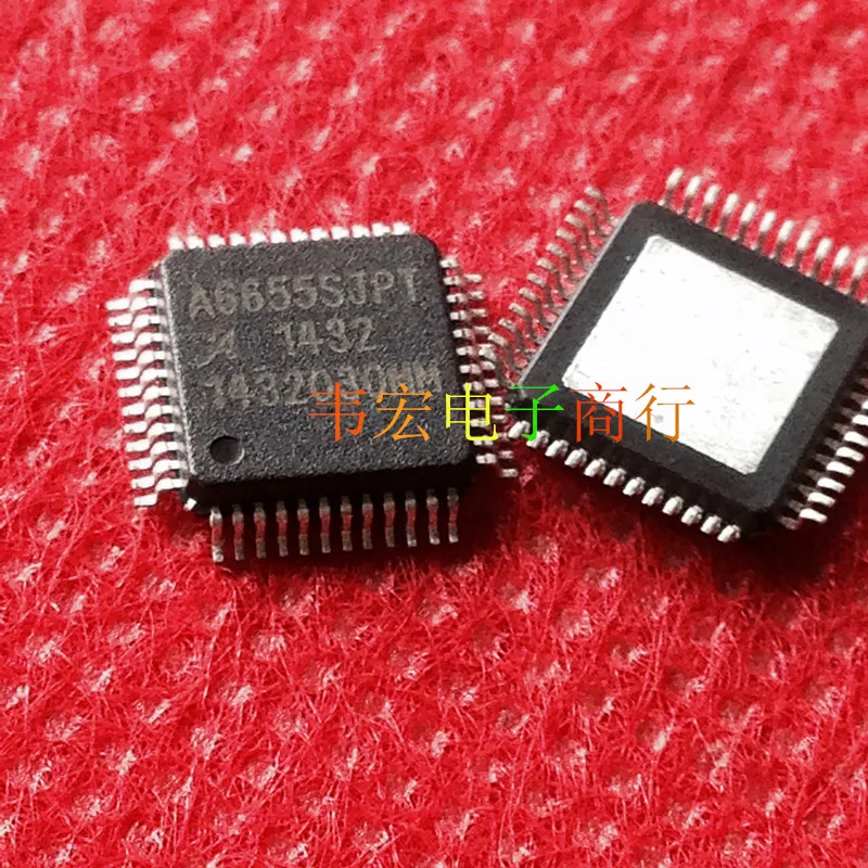 A6655SJPT A6655SJP A6655 QFP48 бесплатный аутентичный 14