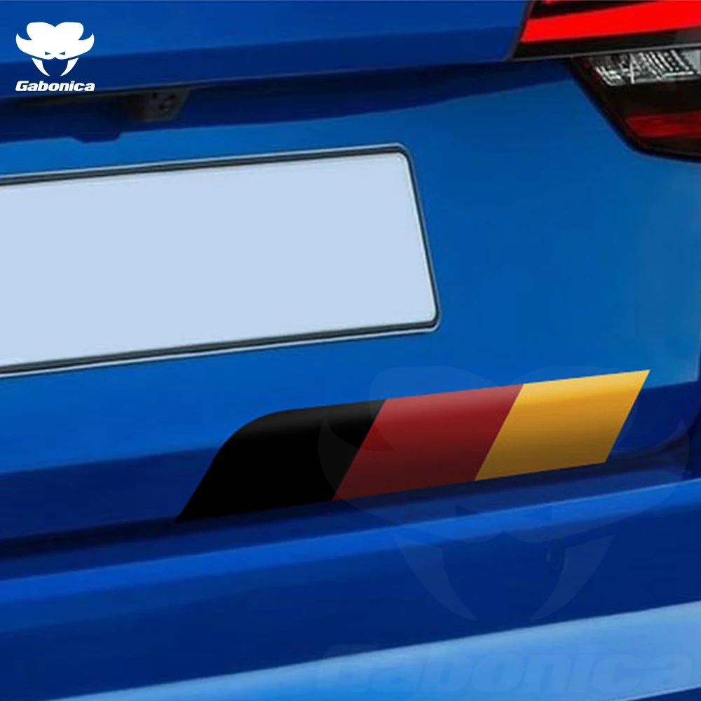 2 Pcs Tricolor Stripe Car Decal Door Side Stickers For Audi TT A3 A4 A5 A6 A7 A8 B5 B6 B7 B8 8P C6 C5 C7 Q2 Q3 Q5 Q7 Q8 RS4 RS6