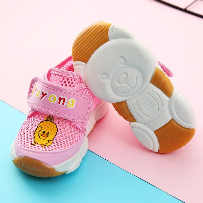 

Zu yong Healthy Shoes for Children Baby Girls Spring And Summer Soft-Sole Anti-slip Infant Toddler Shoe Men's Mesh Breathable Ch