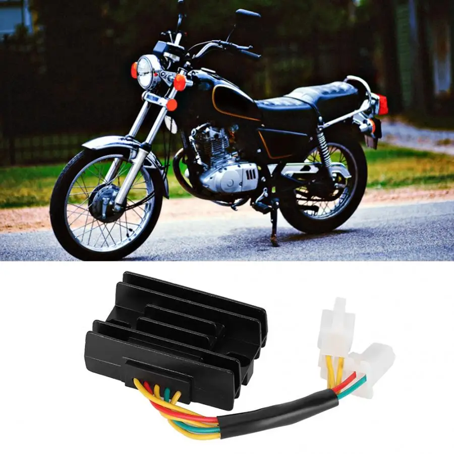 Regulador de voltaje Rectificador regulador de voltaje para Suzuki GN125 1982-83 91-97 GZ250 1999-00 02-10