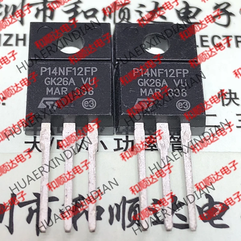 

1PCS New and original P14NF12FP STP14NF12FP TO-220F 120V 14A