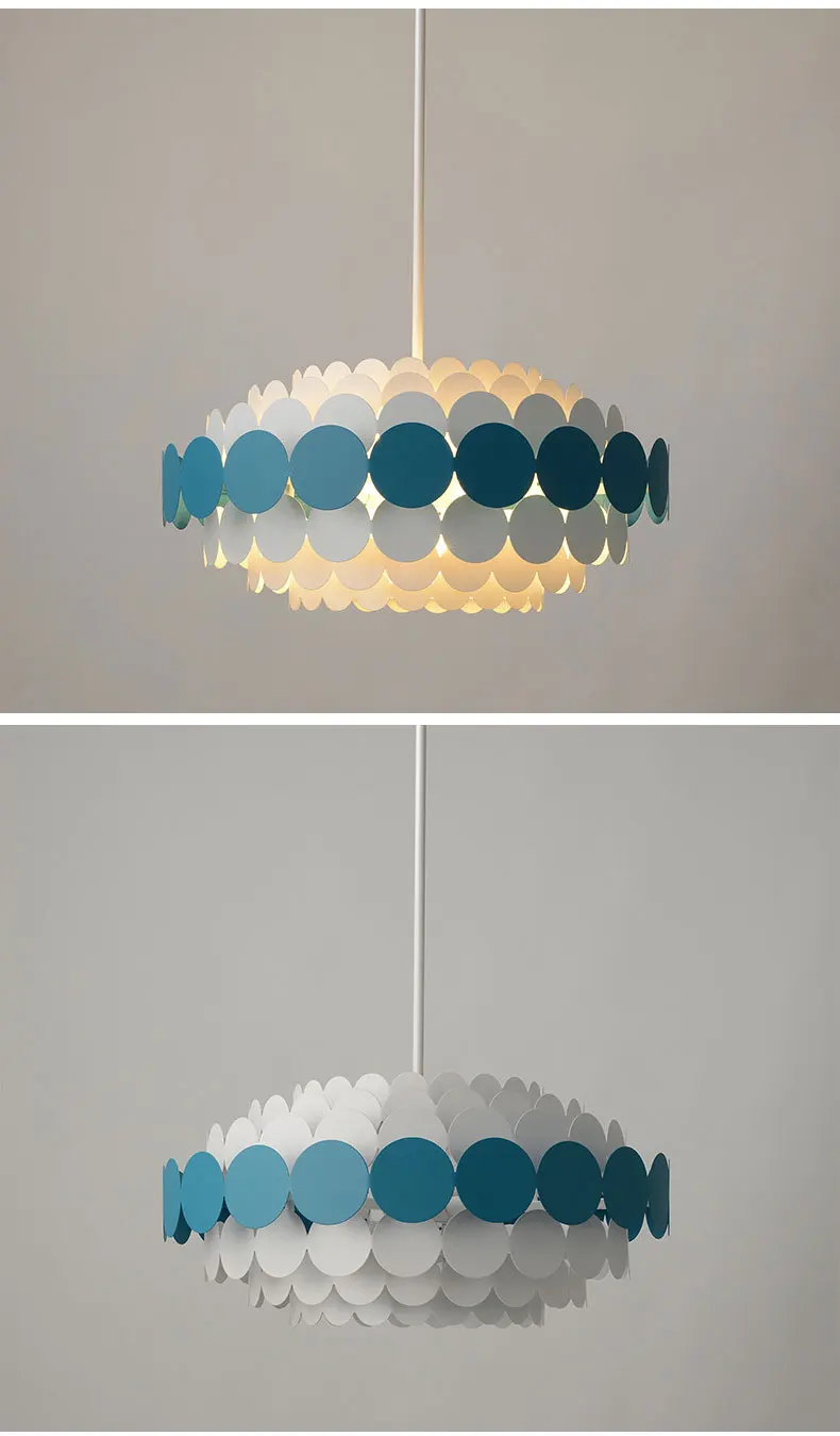 彩色圆片吊灯上_09