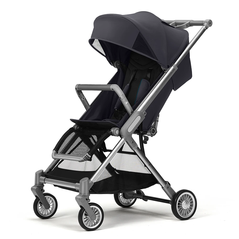 Portable Baby Stroller Lightweight Baby Pram Can Sit Can Lie Bassinet Infant Stroller