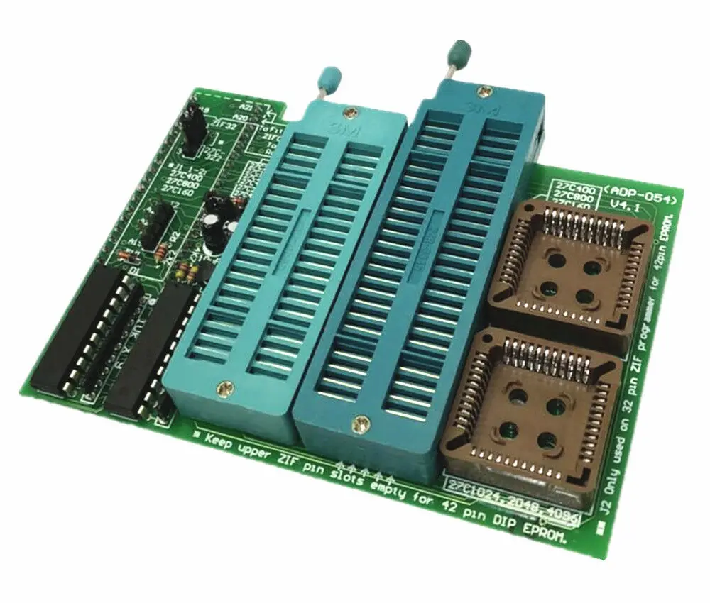 Programmateur GQ-4X4 Avec Adaptateur ADP-054 – Pour EPROM, MASK ROM, 27C, DIP, PLCC