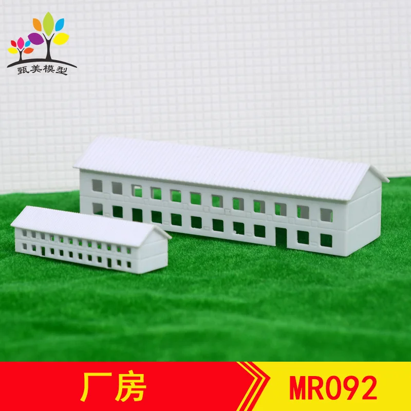  Architecture Sand Table Model DIY Handmade Material Building Housing Model Plastic Plant White 2 A-