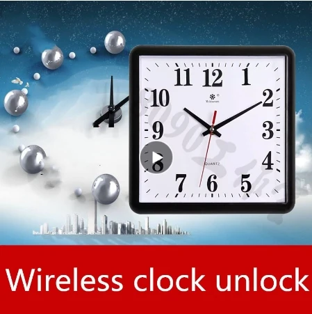 

real life games escape room props Wireless clock unlock organ props horror game Players pull the right time to unlock