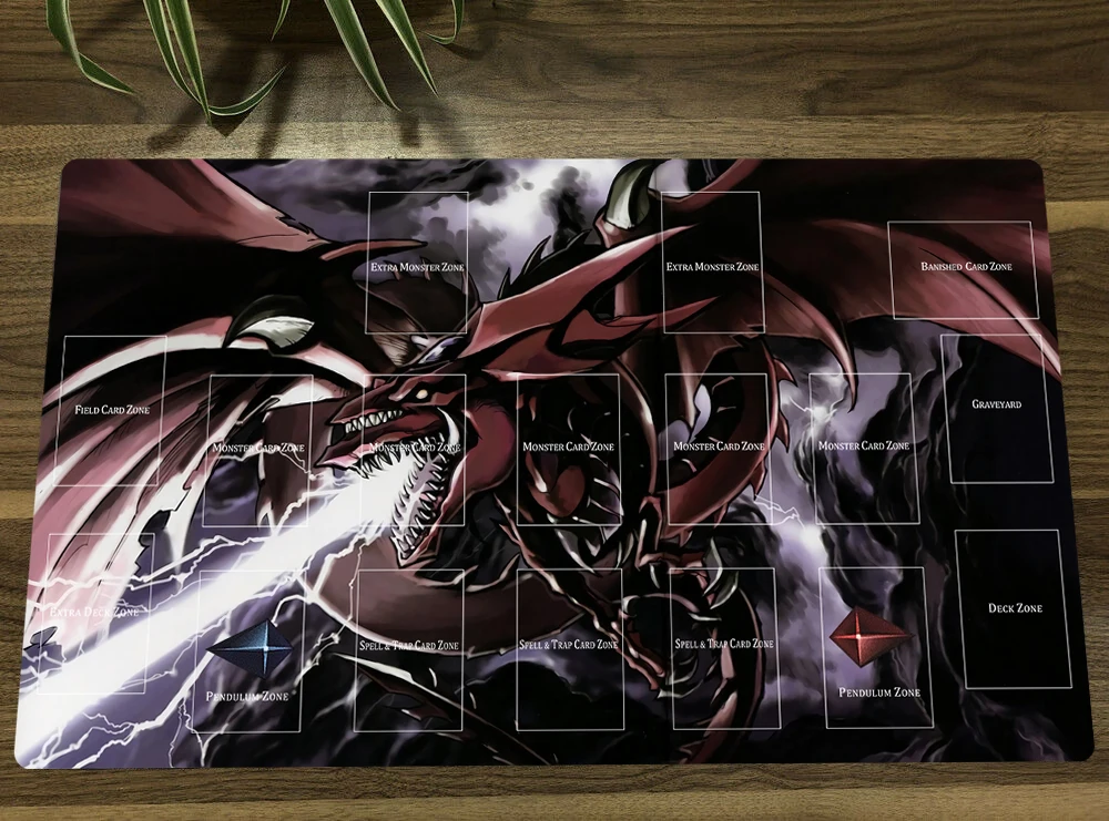 YuGiOh Jaden Yuki TCG Mat Trading Card Game Mat CCG Playmat Rubber