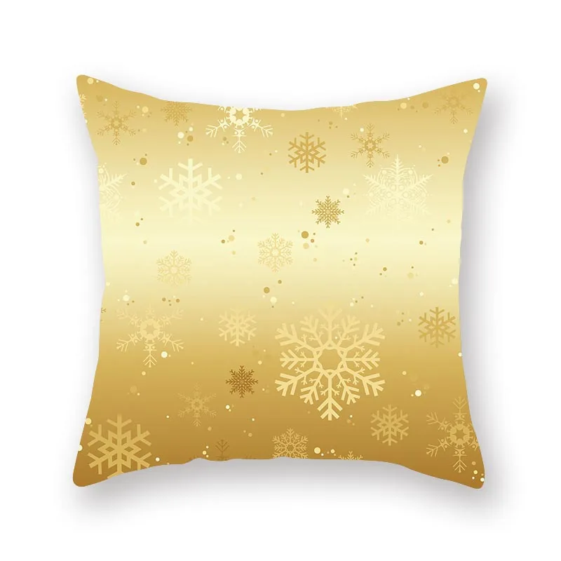 style 11 WALMD, 1 шт., 40*40 см, Рождественская, с рисунком Санта Клауса, из хлопка и льна, наволочка для подушки, для автомобиля, дома, дивана, декоративная наволочка - Цвет: style 11