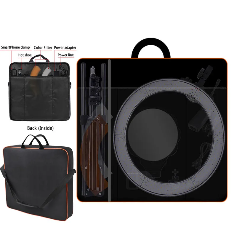 FOSOTO RL-18 Led Ring Light Photography Lamp 18